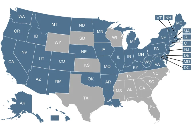 Health insurance availability in the USA