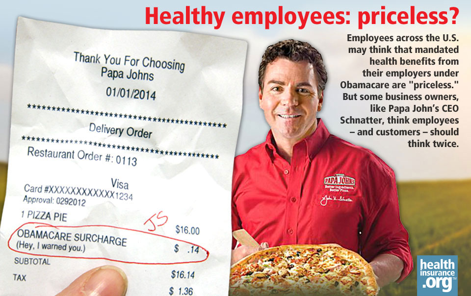 Papa John and health reform