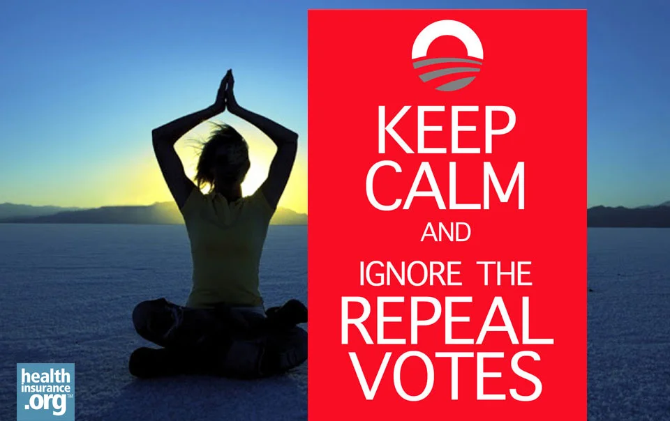 Keep calm and ignore the Obamacare repeal votes