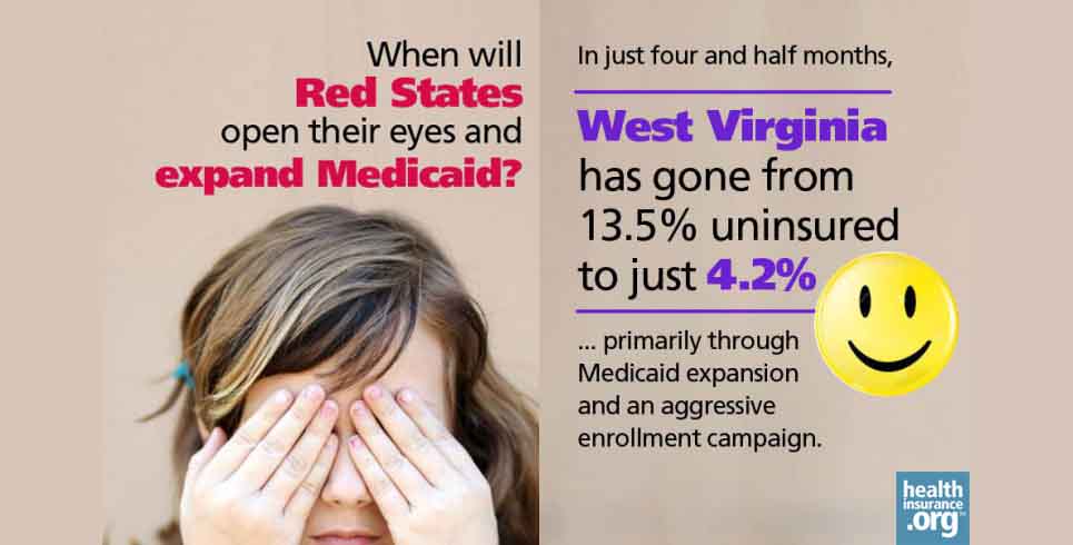 Thanks to Red State refusals to implement Medicaid expansion, insurance options are the worst for Americans who earn the least