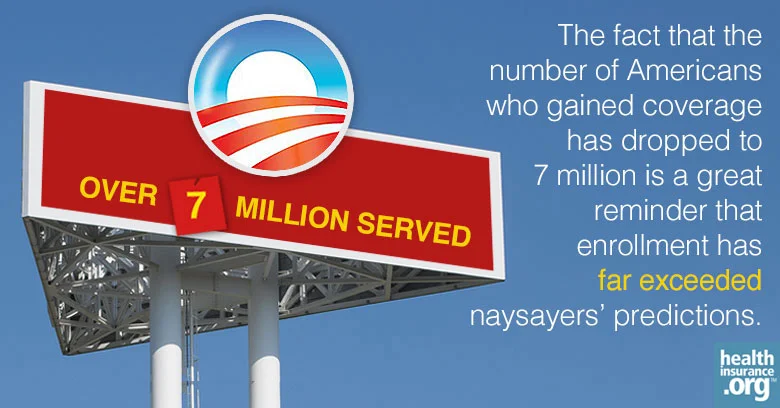 Seven million served.