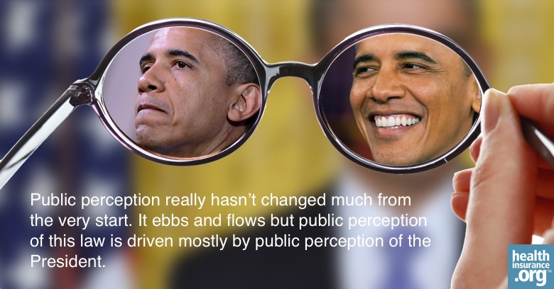 Two views of Obama.