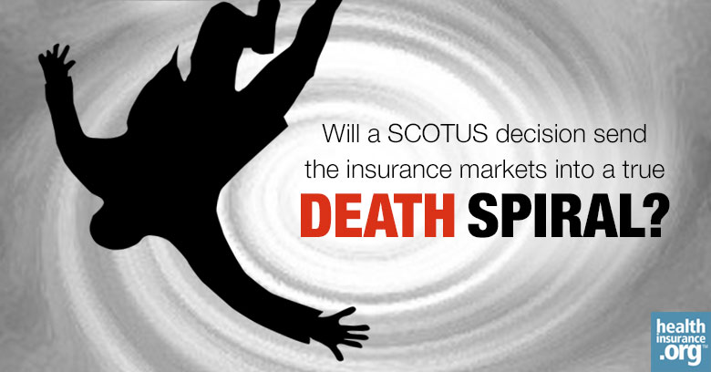 Health insurance death spiral.