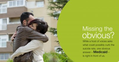 Suicide rates – and how Medicaid can help photo
