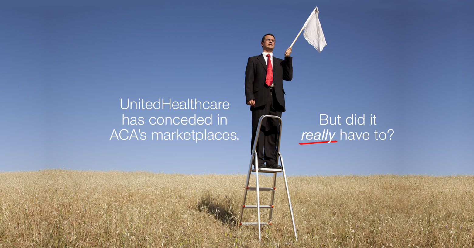 United Healthcare concedes ACA marketplaces.