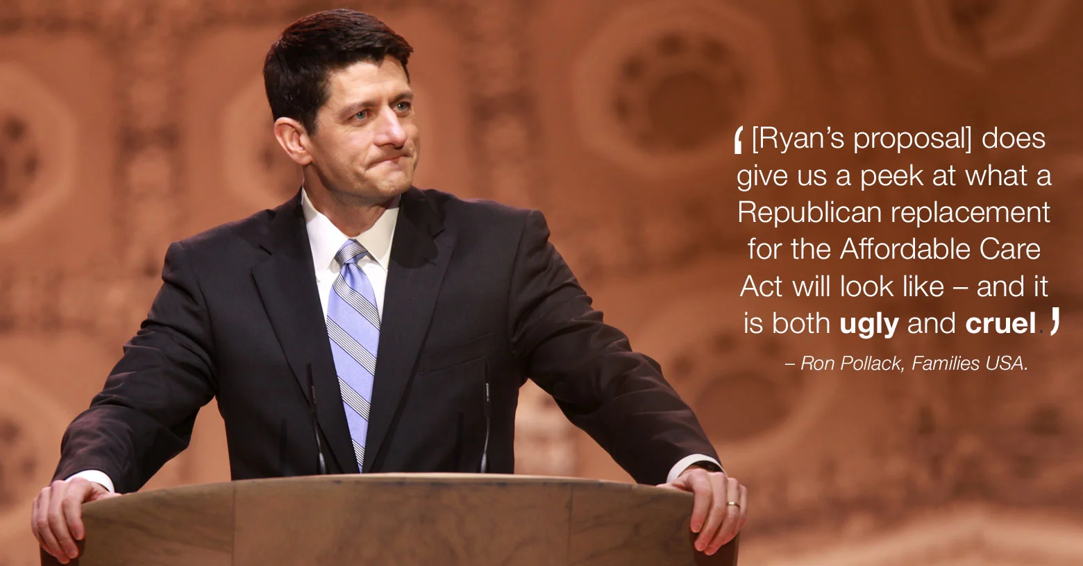 Paul Ryan's plan: ugly and cruel.