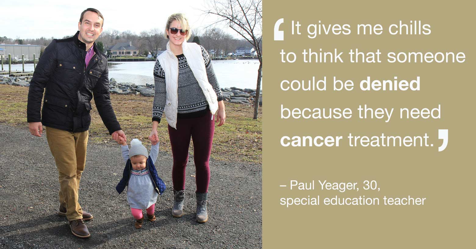 No one should be denied coverage for a cancer treatment.
