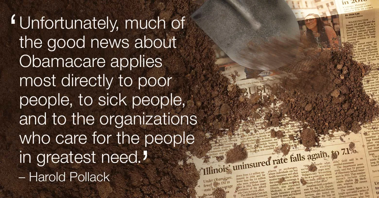 Burying Obamacare headlines.