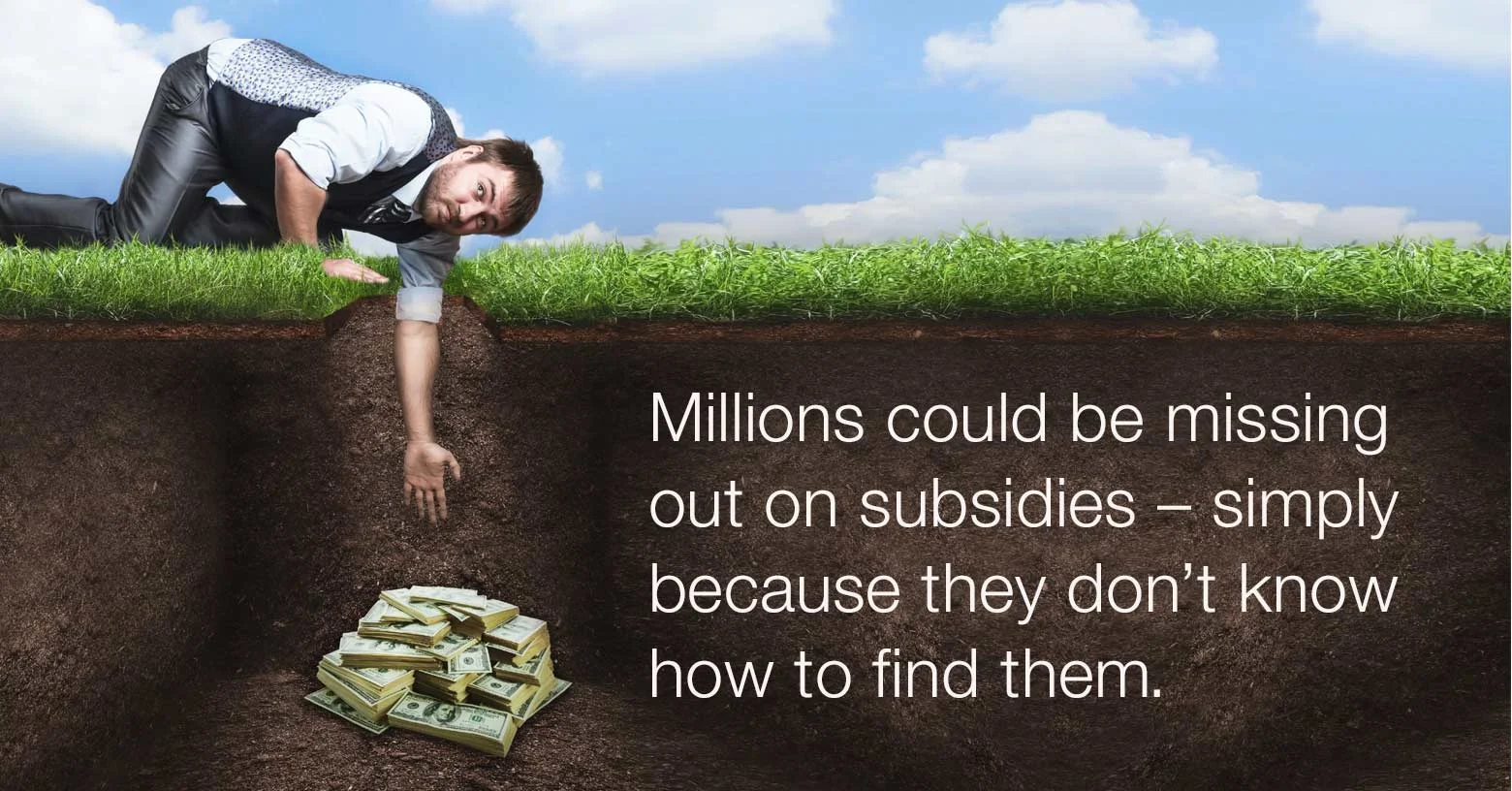 Digging for health savings.