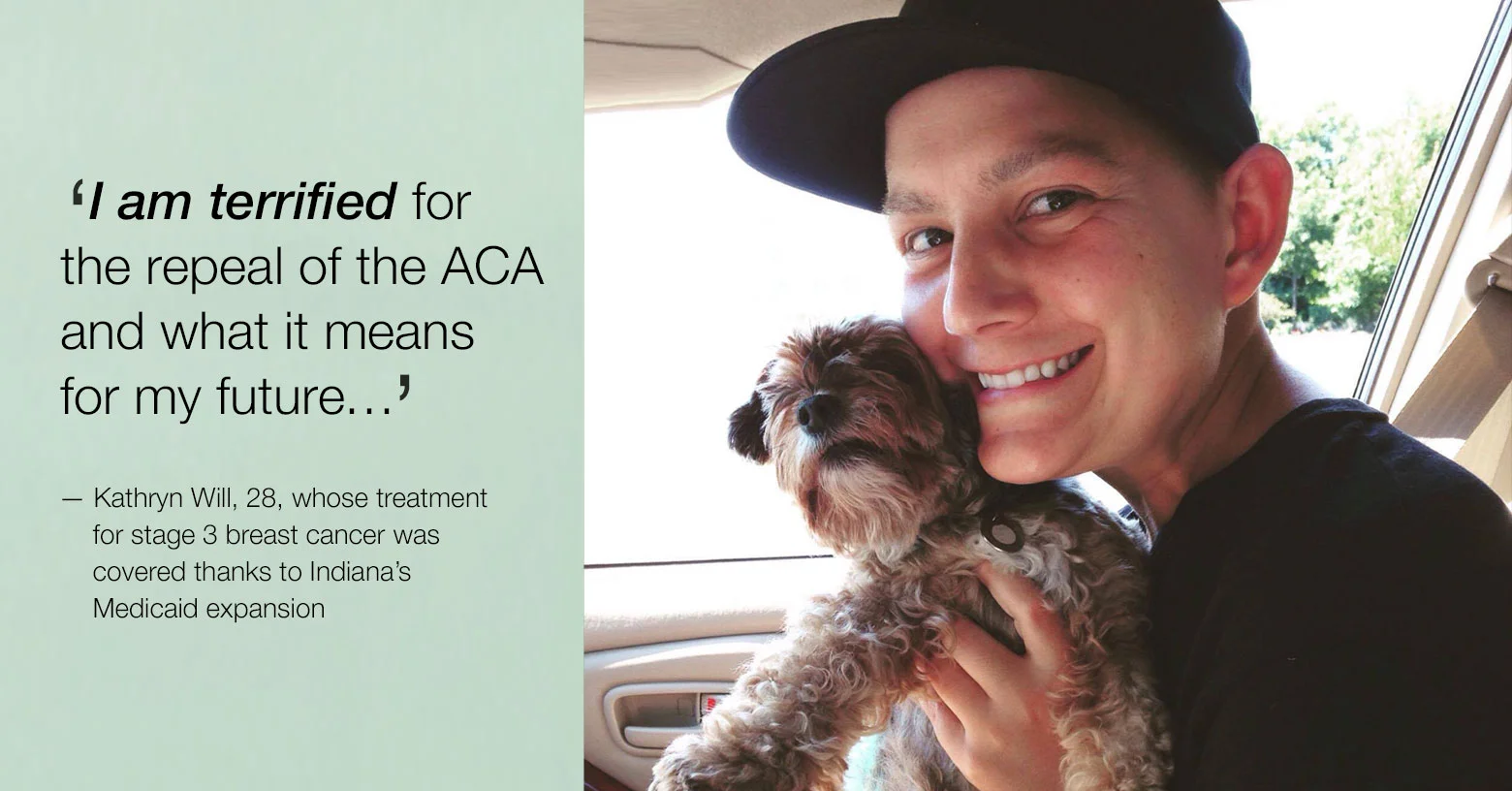 Obamacare saved this woman's life.