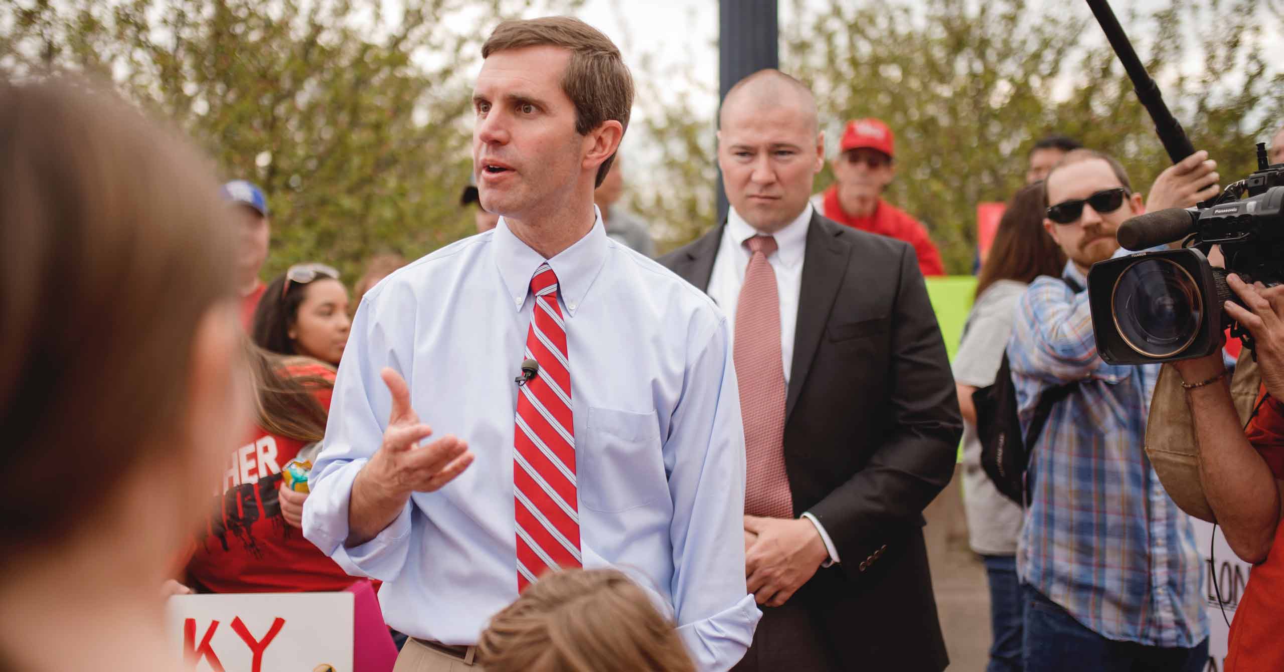 Kentucky Attorney General Andy Beshear is challenging Gov. Matt Bevin in the November election – and is also expected to challenge Bevin's changes to Medicaid if he's elected.
