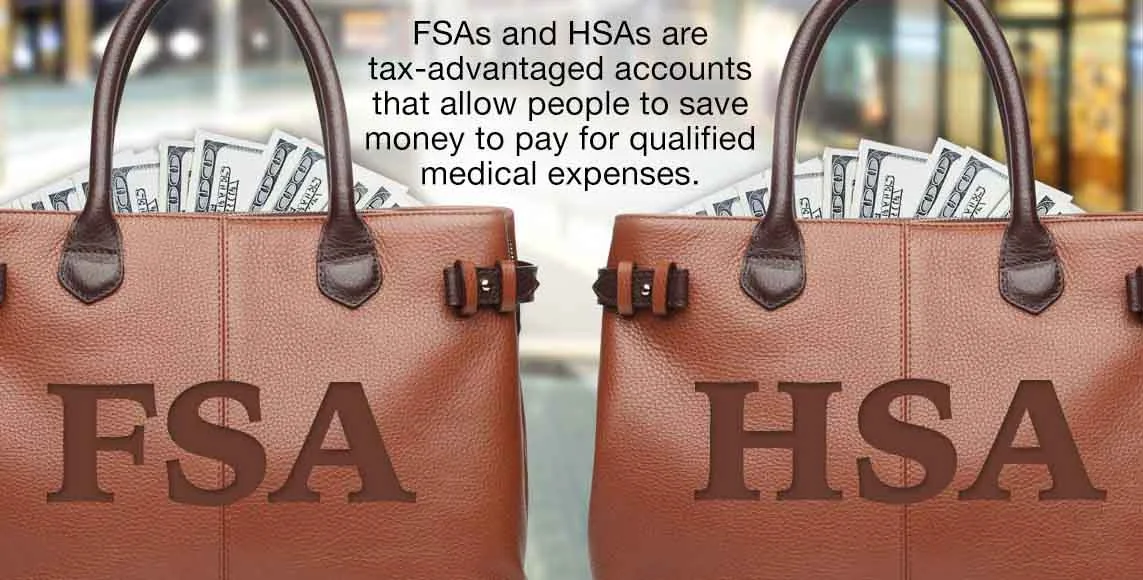 Both FSAs and HSAs are tax-advantaged accounts that allow people to save money to pay for qualified medical expenses, but they have several key differences.
