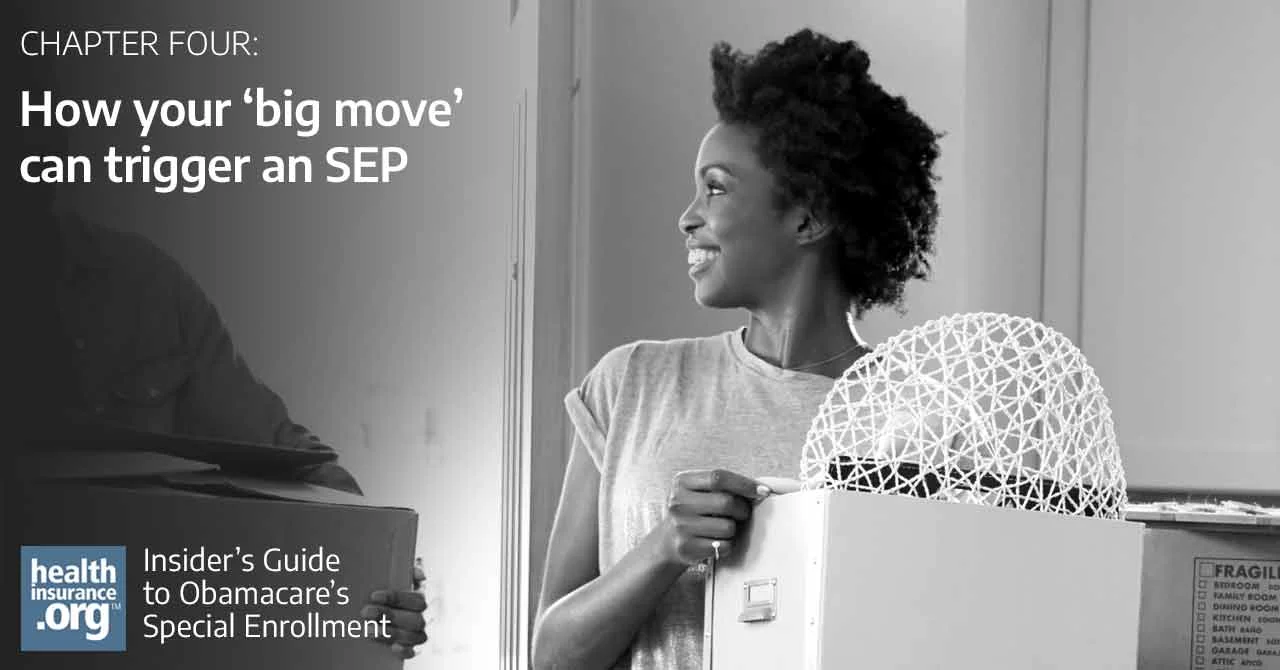 A permanent move to a new area will generally trigger a special enrollment period (SEP) for people who already coverage prior to their move. As long as there are different health plans (QHPs) available in the new area, the SEP will apply. This is true even if your current plan is still available in the new area.