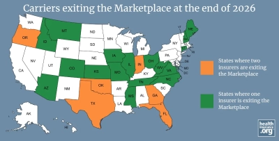 Health insurers are exiting the Marketplace again. Should consumers be worried? photo